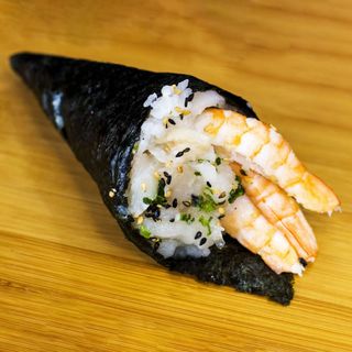 TEMAKI DE LUBINA Y GAMBAS /1 UD
