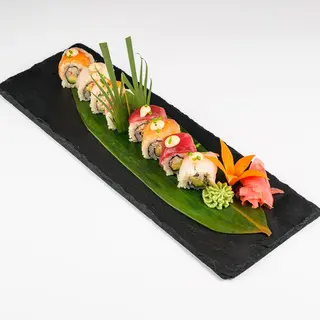 Uramaki Rainbow Roll 8 komada
