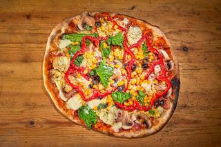 Pizza 4 estaciones (Pequeña)