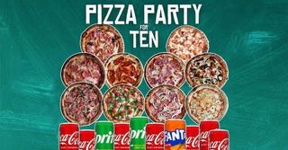 Party Pizza for Ten