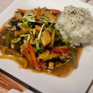 Wok Poulet