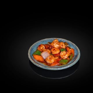 62A.Gamba Con Salsa Picante