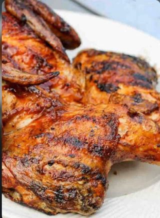 1/2 Poulet Grillé + Frites + Hommos + Citronnade