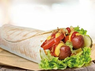 Hot Dog w lawaszu z Kiełbasą grillową 2sz
