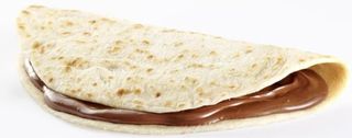 Piadina dolce con Nutella