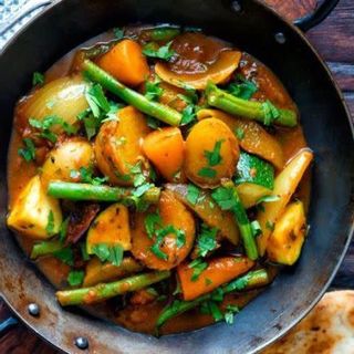 Verduras Karahi