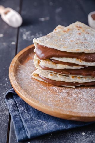 Piadina con Nutella