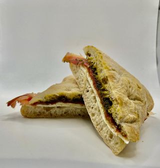 Bocadillo De Focaccia Serrano