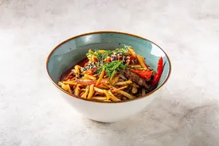 ЛАПША WOK С ГОВЯДИНОЙ
