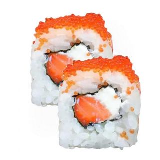 96. Tobiko Salmón Roll (8 Pzs.)