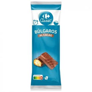 Bulgaros Cacao Carrefour 5 Ud. 200 Gr.
