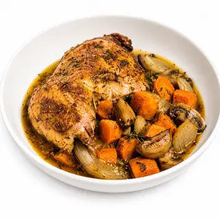 Cuisse De Dindon Sauté & Attiéké