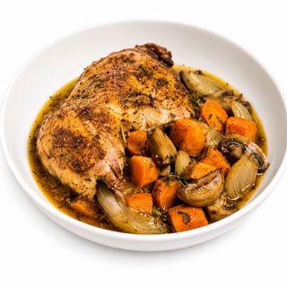 Cuisse De Dindon Sauté & Attiéké
