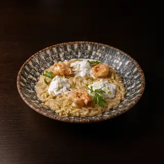 Paste orzo cu creveți