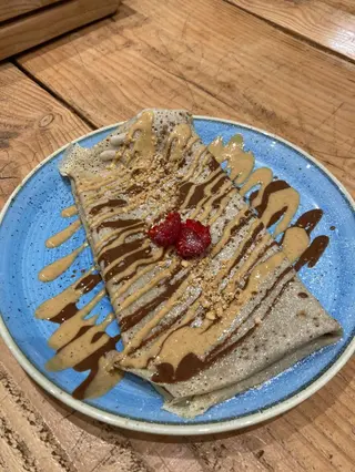 Black And White Mix Crêpe