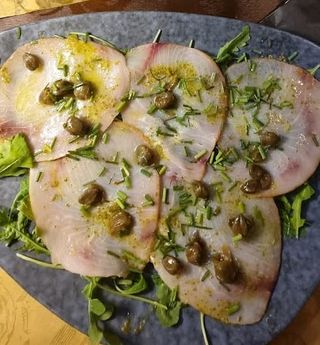 Carpaccio di spada Ghisa