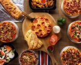 Menú 2 Pizza Grande + Calamares A La Romana (6 Uds.) + Cola (2 Lt.)