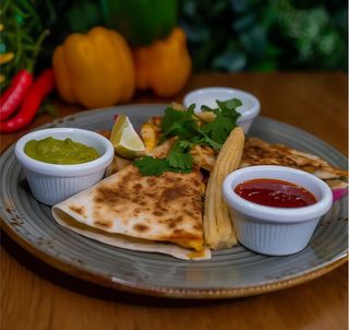 Quesadilla z szarpaną wołowiną