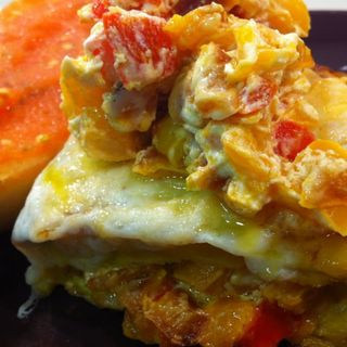 Pintxo Alcanadre (1ud) Tortilla Rellena de Pimientos