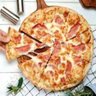 Pizza de xamón (30 cm.)