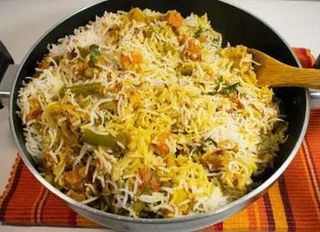 Vegetable Biryani (Vegan Option)
