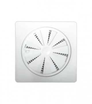 (017635) Rozetna za ventilaciju 150x150mm PVC bijela 3946-004