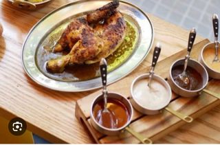 Medio Pollo Con Patatas Y Bebida (33 Cl.)