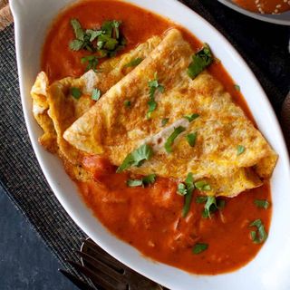 Chicken Omlette Curry