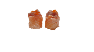 UA16B Salmão com atum braseado com agridoce picante, ovas	