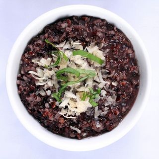 BROWN RICE RISOTTO / OREZ NEGRU CREMOS