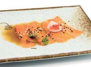 7. Carpaccio salmone - 4 pezzi