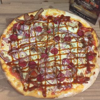 Pizza Barbacoa (Familiar)