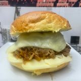 Burger pulled pork