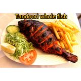Tandoori Whole Fish With Chips