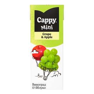 Сік Cappy mini Яблуко-виноград (200мл)