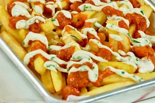 Vodka sauce fries