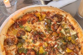 Prawns Peri Peri Pizza