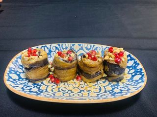 ბადრიჯანი ნიგვზით  