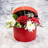 caja flores L