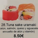 28. Tuna Sake Uramaki (8 Pzs.)