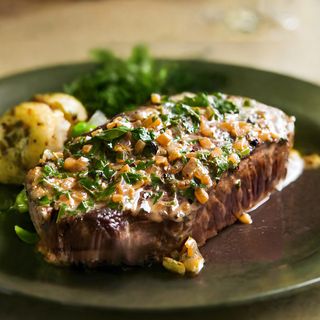 Bife Laminado ao Alho