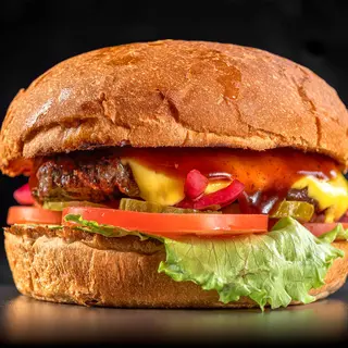 De Lux Cheeseburger