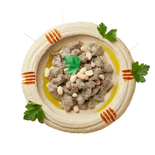 Hommous shawarma