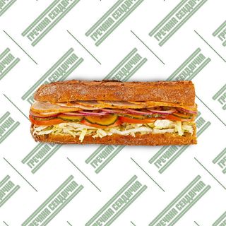 Сендвіч із індичкою та маринованими огірками (370г)
