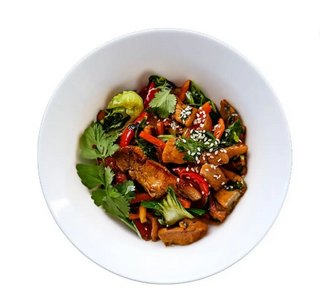 Verduras Frescas Chinas Con Maíz