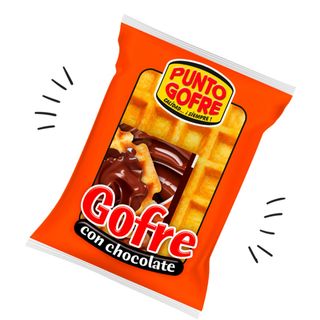 Gofre con Chocolate