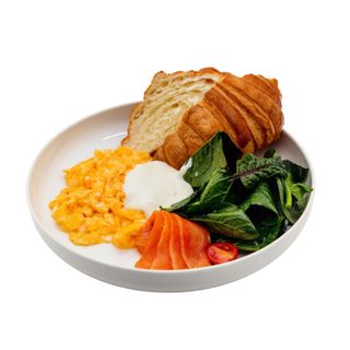 Скрэмбл с нежным муссом