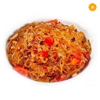 Spaghetti di soia in salsa piccante