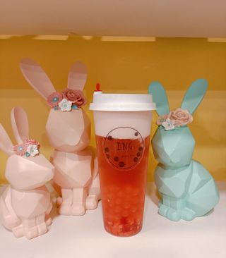 Oolong alla fragola macchiato 莓香乌龙玛奇朵 