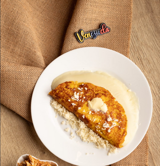 Cachapa maxi con queso